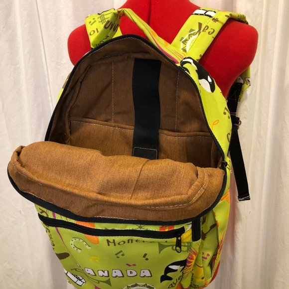 Handmade Canada Backpack with Brown Lining - Picture 4 of 4